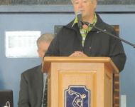 tbc old boy nigel brown at assembly 2014